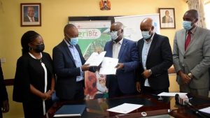 Kisii county signs Agribiz MOU.The AgriBiz Programme will provide support in identifying market opportunities and value-adding activities, building links to markets and gaining access to financial support.