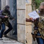 The now famous images of UK SAS officer Chris Craighead at the Dusit D2 complex during a terror attack in 2019