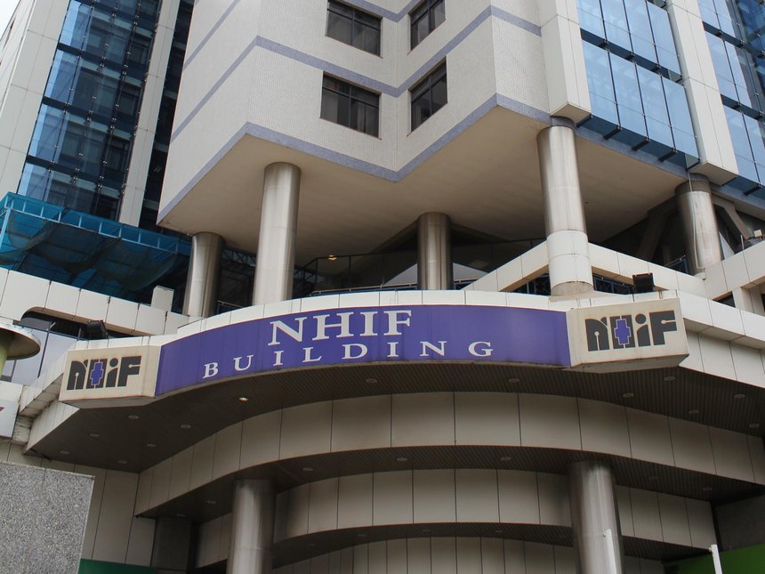 The NHIF building in Upperhill, Nairobi