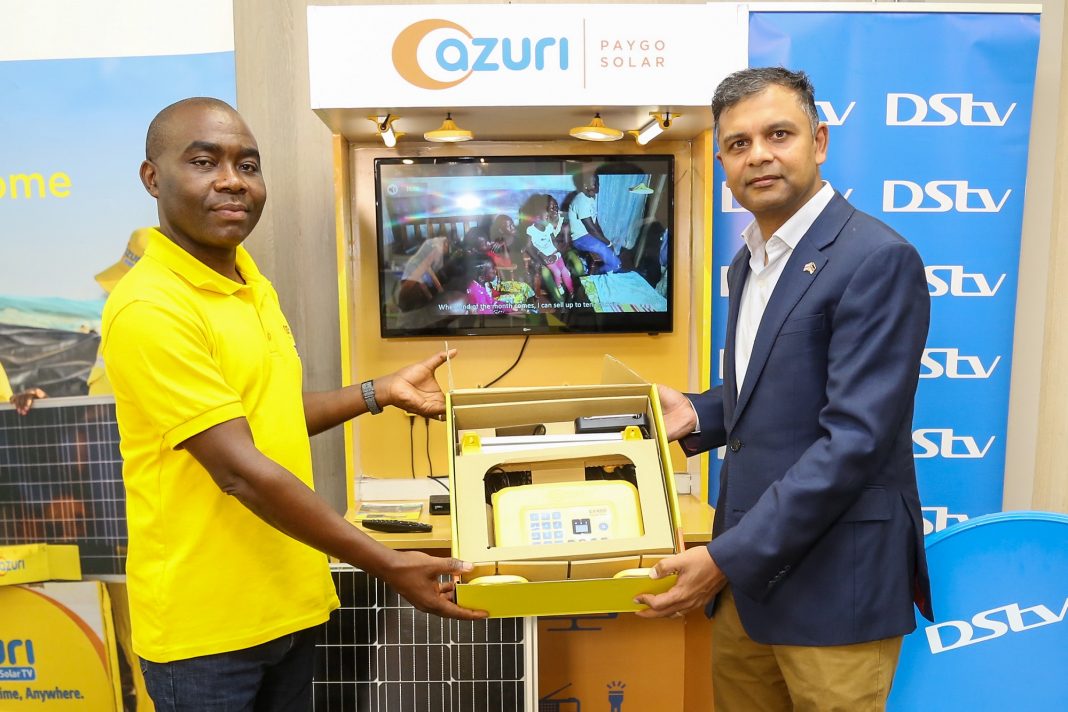 Azuri solar TV package