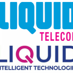 Liquid Telecom's old logo juxtaposed with its new identity