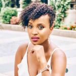 Former NTV presenter Kobi Kihara. She has kept a low profile since a plagiarism scandal exploded in 2018.