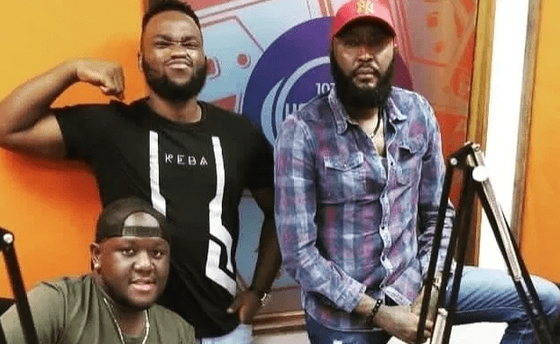 Sacked Homeboyz Radio presenters (from left) DJ Joe Mfalme, Neville and Shaffie Weru. A conversation from their breakfast show went viral as they were accused of promoting rape culture and misogyny.