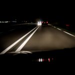 A motorist at night on the streets of Nairobi. A section of insurers have warned that claims for incidences involving drivers on the road past curfew hours could be invalid.