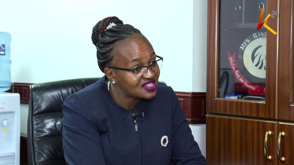 KRA Commissioner, Domestic Taxes - Rispah Simiyu. The taxman is promoting use of digital channels including the recently introduced M-Service app for taxpayers filing their returns.