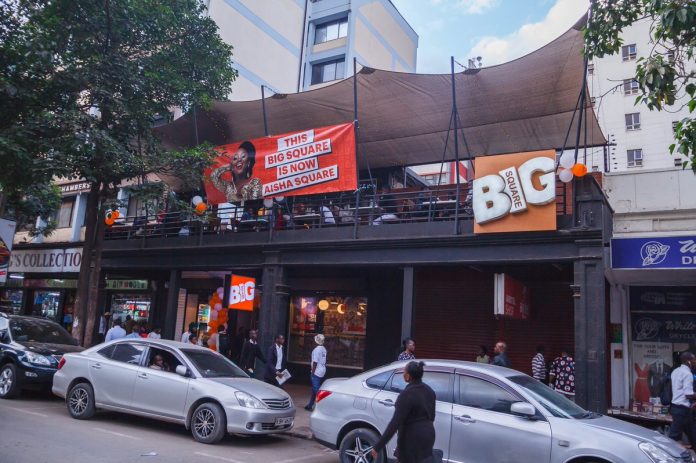 bs moi Big Square restaurant along Moi Avenue in Nairobi. The chain's CEO Lawrence Mudachi has warned of the implications of recent Covid-19 directives on the industry.