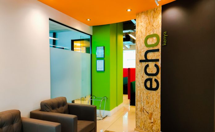 ech Echo International's Kenya office. The South African firm is looking to make an impact in the Kenyan market.