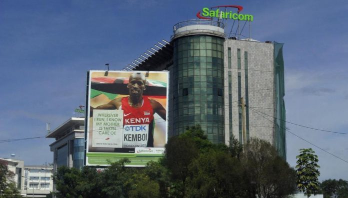 Safaricom headquarters in Nairobi.