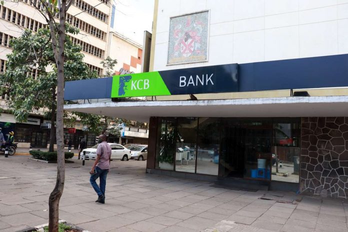 A KCB Bank outlet. The bank and its subsidiary, National Bank of Kenya, were among the big winners at the Think Business Awards gala ceremony. [Photo/ Majira Digital Media]