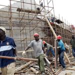 Construction workers at a site. The partnership by KCB Foundation and German Development Corporation (GDC) puts together KES 300 million to provide technical and vocational skills training for the next three years. [Photo/ National Construction Authority]