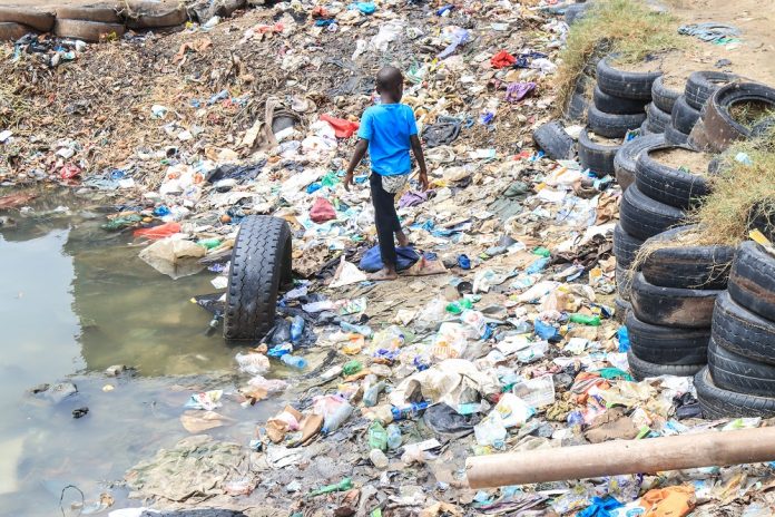 A dump in Tudor, Mombasa Kenya.