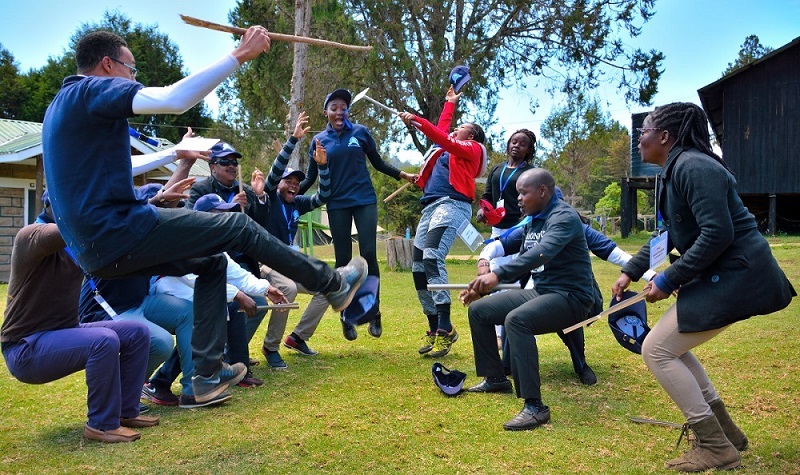 Employee wellness - team building in Kenya