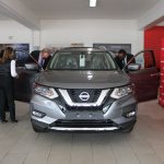 I&M Bank Limited CEO Mr. Kihara Maina (R) and Crown Motors Group Managing Director, Tony Voorhout (L) viewing the Nissan Xtrail vehicle, at the launch of the partnership between the companies, where the Bank will provide up to 100% Asset Financing to its customers for Crown Motors Group vehicles at competitive interest rates, extended repayment periods of up to 5 years, an enriched comprehensive motor insurance package at a discounted premium rate, Insurance Premium Financing and a two-month repayment holiday.
