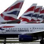 A British Airways plane. Prior to travel customers will also receive details of how they can prepare for their journey, including information on discounted testing providers. [Photo/ Simon Dawson/ Reuters]