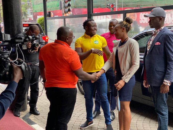 Ferdinand Omanyala gets a new car Ferdinand Omanyala gets a new car