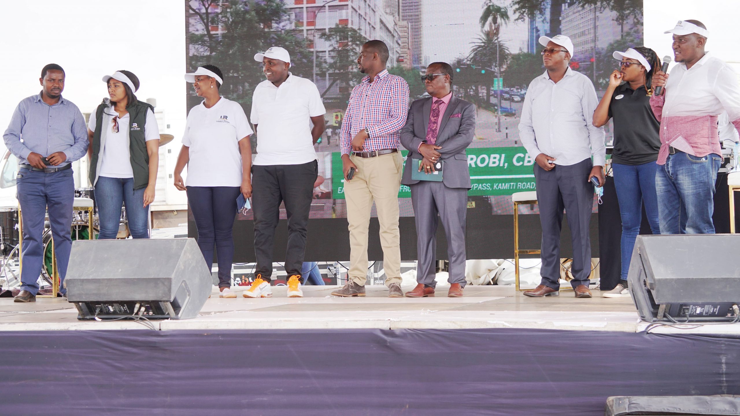 Legacy Ridges- Ruiru Project directors during the official launch. The project sits on a 200-acre land parcel located 20 kilometres from the city centre. [Photo/ Courtesy]