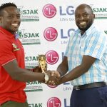 Ferdinand Omanyala Omanyala joins the growing list of winners to clinch the LG monthly award. [Photo/ Courtesy]