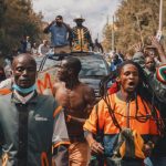 ODM leader Raila Odinga during a campaign stop in Nyahururu County on October 10, 2021. He championed the creation of a social welfare state to cushion vulnerable households and unemployed youth. [Photo/ @RailaOdinga]