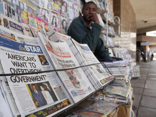 The Star is Kenya's third-biggest newspaper by circulation. [Photo/ The Star]