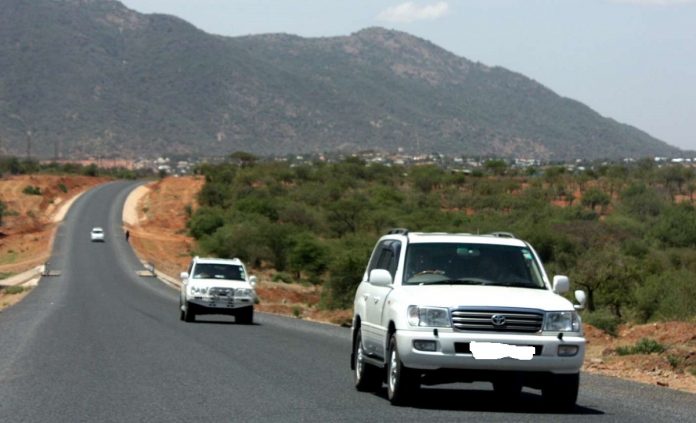 Asking for directions - driving on namanga road Asking for directions - driving on namanga road