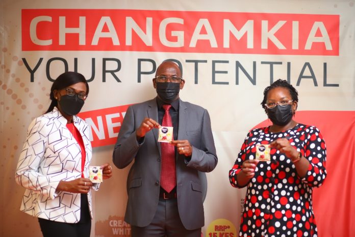 image001 (1) Nestlé East Africa Marketing Manager, Lilian Mackenzie (left); Nestlé East & Horn of Africa Cluster Manager, Ng'entu Njeru (middle); and NESCAFÉ Brand Operations Manager, Lorna Nyagah (right); at the launch of NESCAFÉ 3in1 Creamy White, at Sarit Centre in Nairobi.