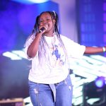 Nikita Kering performs 'Ex' at Carnivore Simba Saloon on December 15, 2021. The AFRIMA award winner was among artists who attended the launch of Safaricom's BAZE Music.