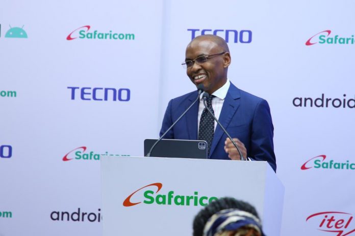 Safaricom CEO Peter Ndegwa. The firm is eyeing skillsets in line with its plan to evolve into a purpose-led technology company. [Photo/ Courtesy]