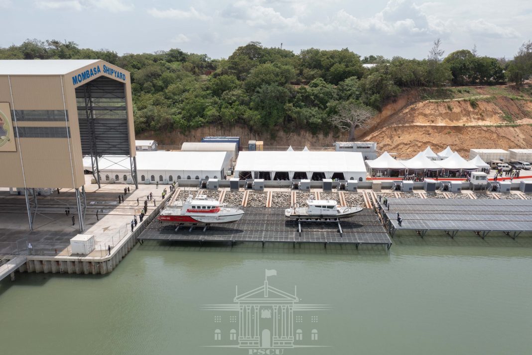 The Mombasa Shipyard in Mtongwe. It is owned by Kenya Shipyards Limited (KSL), a company operated by the Kenya Defence Forces (KDF). [Photo/ Courtesy]