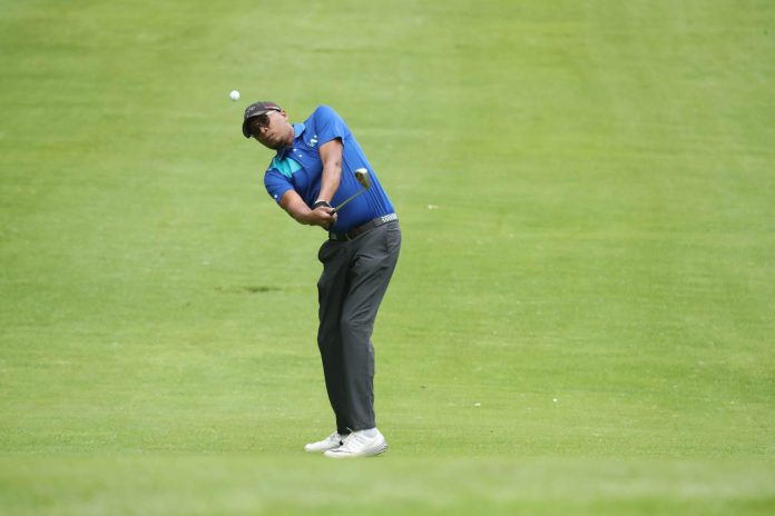 I&M Bank Corporate golf day at Sigona hosted 185 players. The overall winner was Hitul Lakhani on 42 stableford points. Staff member, Stanley Gachoki (pictured) is impressive with his short irons. I&M Bank Corporate golf day at Sigona hosted 185 players. The overall winner was Hitul Lakhani on 42 stableford points. Staff member, Stanley Gachoki (pictured) is impressive with his short irons.