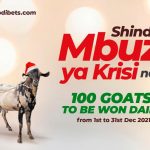 Each 'mbuzi' will be worth Ksh5,000 and will be rewarded to the lucky customers via M-pesa on their mobile phone numbers