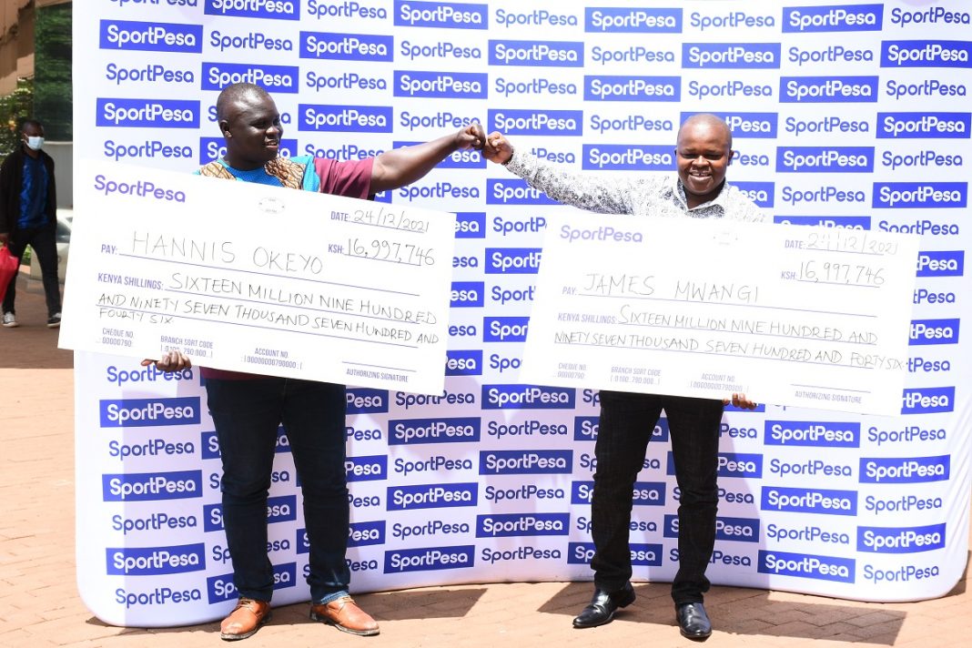 SportPesa Mid Week Jackpot winners