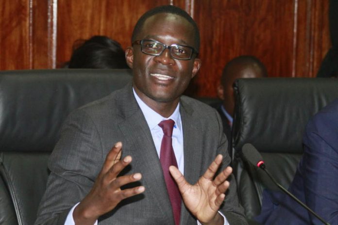 Communications Authority Director General Ezra Chiloba. The former IEBC CEO was appointed to head CA in September 2021. [Photo/ Standard Group Plc]