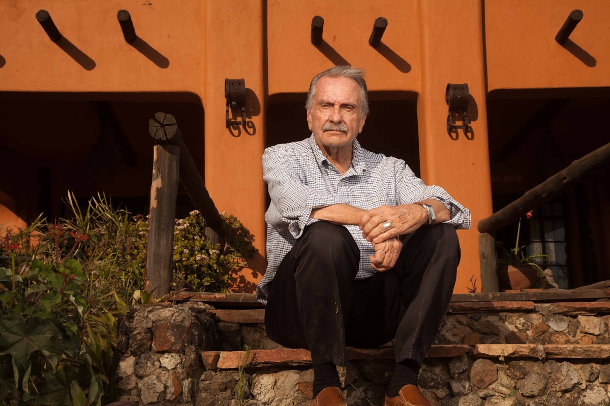 Alan Donovan pictured at African Heritage House, which famously included art from all corners of the continent. [Photo/ Arts and Culture/Google]