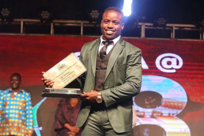 Ferdinand Omanyala was crowned Best Sportsman of the Year at this year's SOYA gala. [Photo/ Courtesy]
