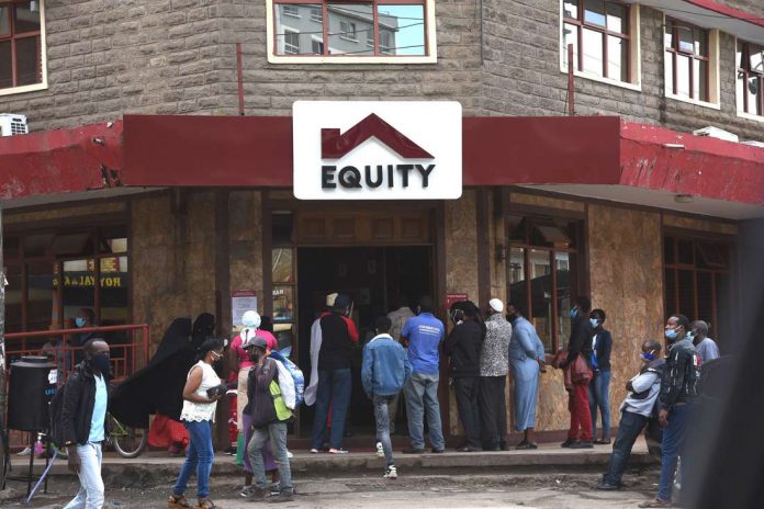 An Equity Bank branch. One Equity offers businesses a single till number that allows customers to make payments via M-Pesa, Airtel Money, PesaLink, Equitel, and the Eazzybanking app. [Photo/ Courtesy]