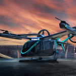Concept for Eve's electric vertical take-off and landing (eVTOL) aircraft. Kenya Airways is among firms which have entered an agreement with the Embraer urban mobility spin-off. [Photo/ Courtesy]