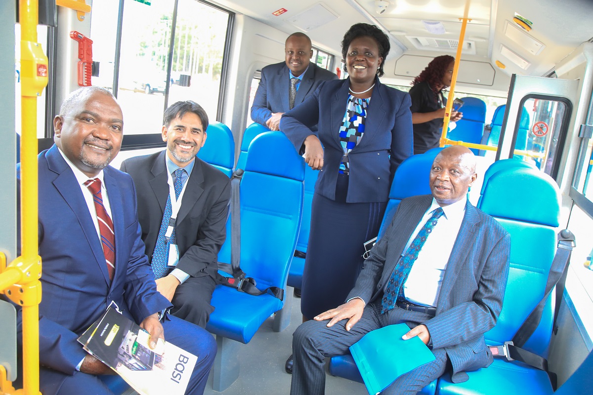 Electric buses in Kenya launch
