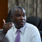 Emile Nguza Arao is the Executive Director at the East African Community's Civil Aviation Safety and Security Oversight Agency (CASSOA). [Photo/ @MaudhuiHouse]