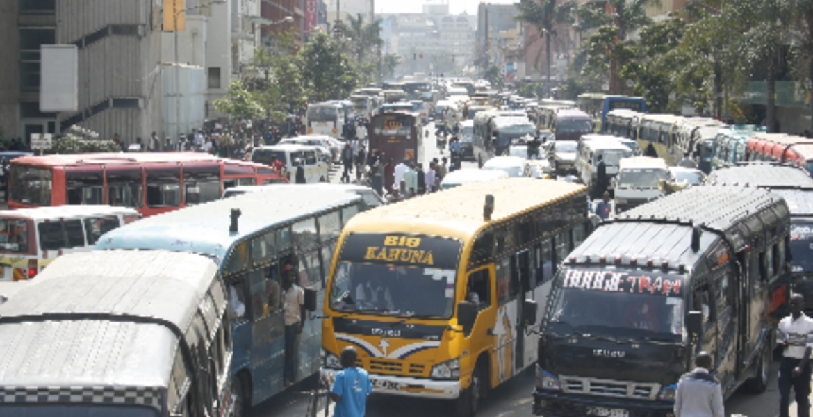 The move by Matatu owners comes soon after the Kenya Transporters Association (KTA), whose members move cargo, announced a 5% increase in prices due to the fuel hike.  [Photo/ Mwakilishi]