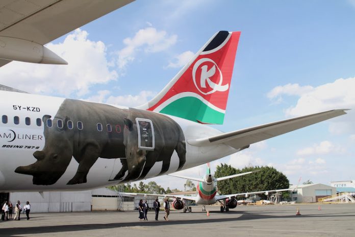 The network review by Kenya Airways ties into the company's turn-around plans. [Photo/ Radio Africa Group]