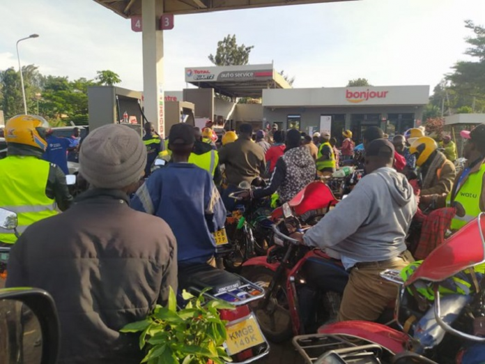 Fuel shortage in Kenya