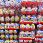 Kinder Joy products on a supermarket shelf. The snacks are popular with children in Kenya. [Photo/ Twenty20]