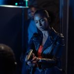 Sarah Hassan in a scene from Season 2 Episode 8 of Crime and Justice. [Photo/ Showmax]