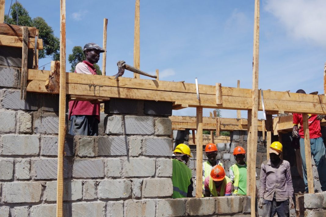 The construction sector in Kenya is feeling the pinch of shortages and price hikes. [Photo/ RDC]