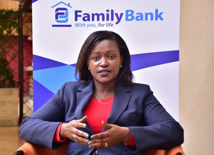 Family Bank CEO Rebecca Mbithi