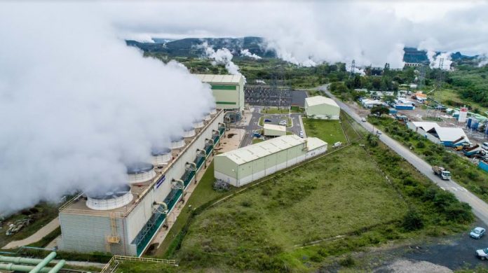 KenGen's newest 83MW geothermal power plant, Olkaria I Additional Unit 6.