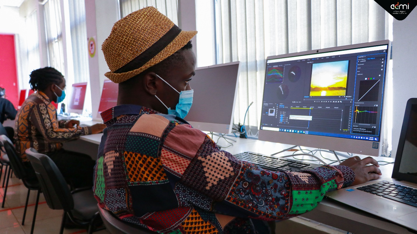 Students at an ADMI Tech lab. ADMI has signed an MoU with Japanese digital content firm LunaTone. The partnership will offer African students placements with international companies in the digital content industry in gaming and business related areas.