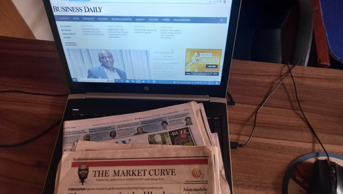 Business Daily launch article
