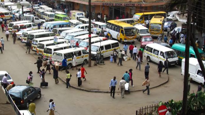 The Federation of Public Transport Sector lobby, whose members include the Matatu Owners Association (MOA), had advised its members to increase fares by 20%. [Photo/ Migrationology]