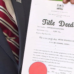 company selling land with title deeds
